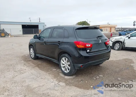 2014 Mitsubishi Outlander Sport Es from USA, damaged, VIN 4A4AP3AU7EE005024